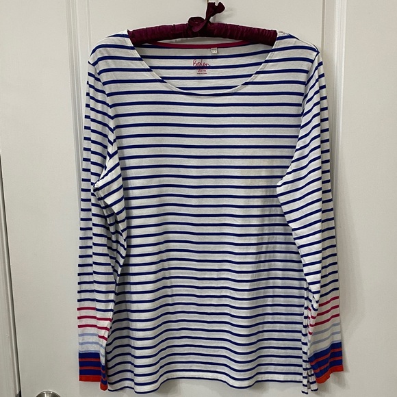Boden Tops - Boden Multicolor Striped Long Sleeve Tee